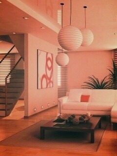 Китайская гостинная обои