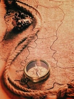 Древняя карта обои