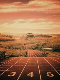 Бесконечная беговая дорожка обои