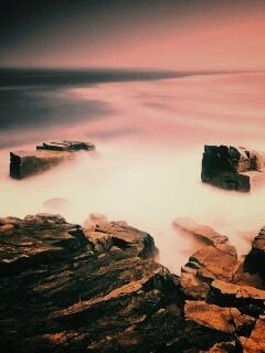 Прибрежные камни обои