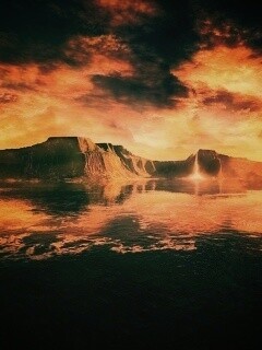 Фантастический пейзаж обои