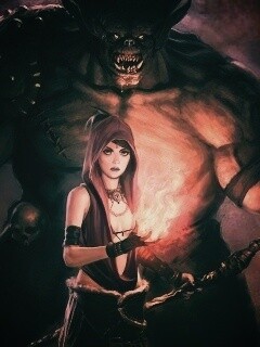 Морриган и порождение зла обои