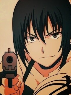 Девушка с пистолетом обои