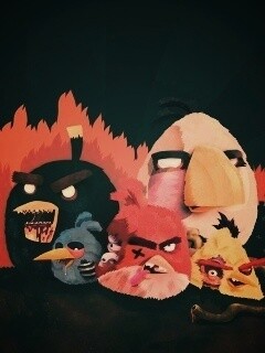 Angry Zombie Birds обои