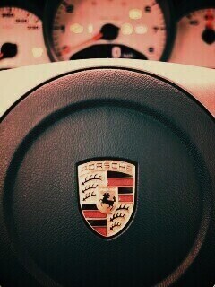 Руль Porshe обои