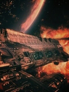 Космический корабль обои