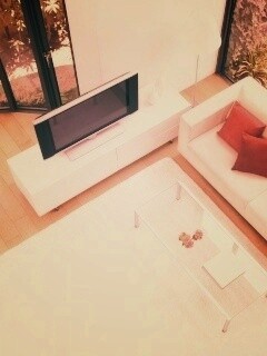 Комната сверху обои