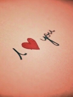 I love you обои