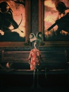 Ранго между двух картин обои