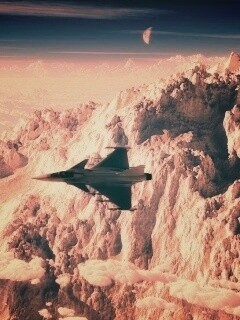 Самолёты в горах обои