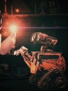 WALL-E и Ева обои