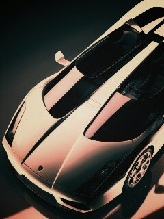 Светло-серый Lamborghini обои