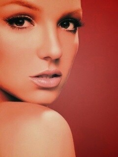 Лицо Бритни обои