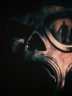 Зловещая маска обои