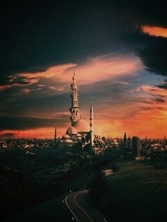 Город минаретов обои