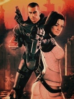 Шепард и Миранда обои