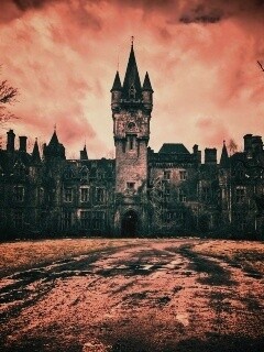 Разрушающийся замок обои