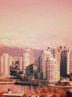 Панорама города обои