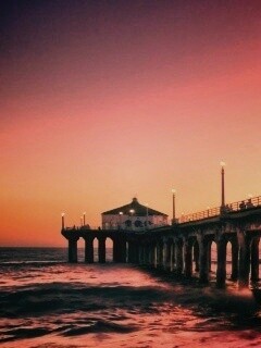 Пирс в Калифорнии обои
