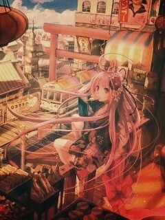 Девочка ест мороженное обои