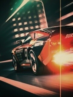 Ночное нитро обои