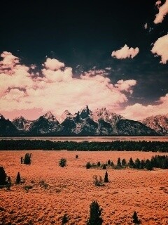 Степь и горы обои