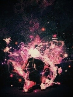 Фристайл арт с танцующей девушкой обои