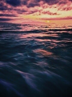 Красивый горизонт на море обои