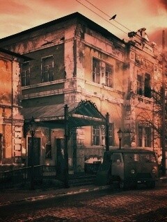 Старое здание обои