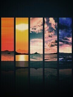 Небесный спектр обои