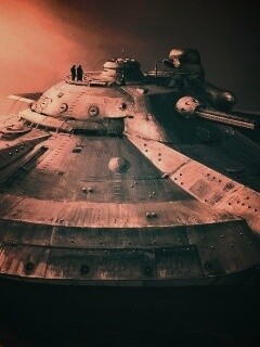 Летающая тарелка. Разработка Рейха. обои