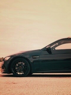 BMW и девушка обои