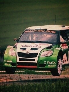 Раллиййная Шкода обои