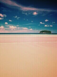 Голубая лагуна обои