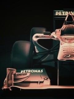 Болид Мерседес обои