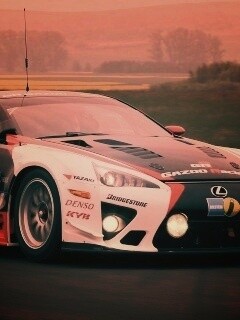 Гоночный Лексус обои