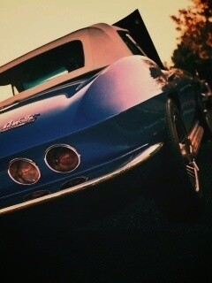 Ретро Chevrolet Corvette обои