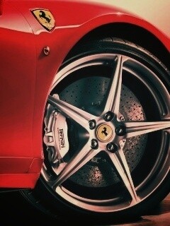 Колесо Феррари обои