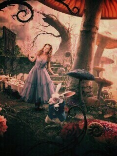 Алиса в стране чудес обои