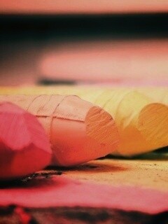 Цветные мелки обои