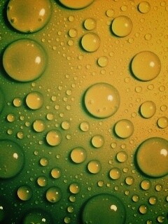 Зеленые пузыри обои