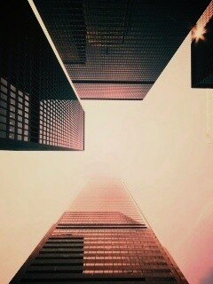 Небоскребы уходящие в облака обои