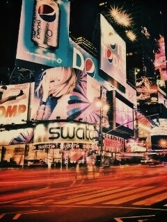 Огни мегаполиса обои