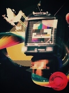 На телевизионной волне обои