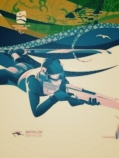 Олимпиада в Ванкувере 2010: Биатлон обои