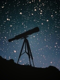 Посмотри в звёздное небо обои