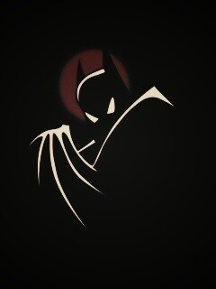 Логотип мультфильма о Бэтмене обои