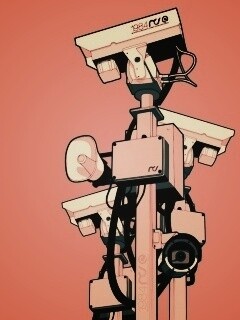 Недремлющее око камер наблюдения обои