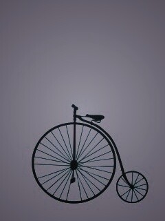 Цирковой велосипед обои