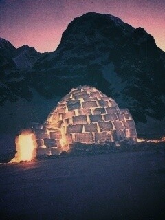 Иглу изо льда обои